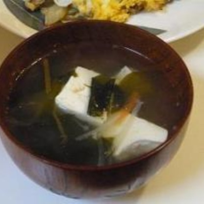 豆腐のすまし汁